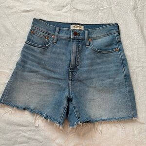 Madewell Women's High Rise Denim Shorts